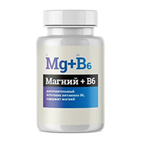 МАГНИЙ В6 таб 600мг 60 шт.