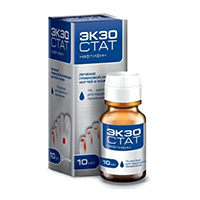 ЭКЗОСТАТ р-р (фл.) 1% - 10мл 1 шт. ЭКЗОСТАТ р-р (фл.) 1% - 10мл 1 шт.