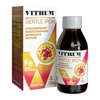 ВИТРУМ железо легкодоступное сироп (фл.) 120мл