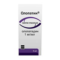 ОЛОПАТИН капли гл. (фл-кап.) 1мг/мл - 5мл ОЛОПАТИН капли гл. (фл-кап.) 1мг/мл - 5мл