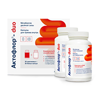 АКТОФЛОР-ДУО капс. 60 шт.