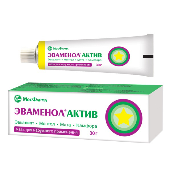 ЭВАМЕНОЛ АКТИВ мазь (туба) 30г