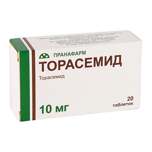 Торасемид таб. 10мг №20