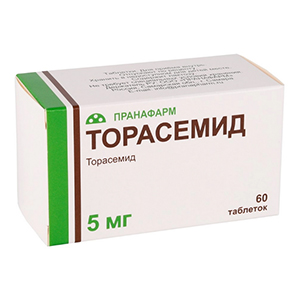 Торасемид таб. 5мг №20