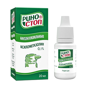 РИНОСТОП капли назал. (фл.) 0.1% - 20мл 1 шт.