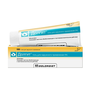 ДОЛГИТ гель (туба) 5% - 150г