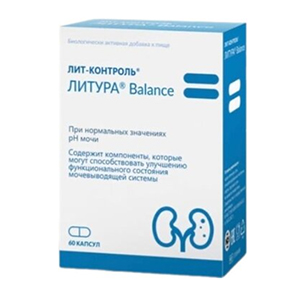 ЛИТ-КОНТРОЛЬ Литура Баланс капс. 60 шт.