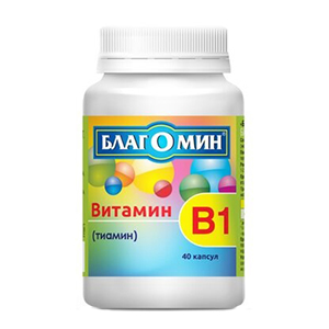 БЛАГОМИН ВИТАМИН В1 капс. 40 шт.