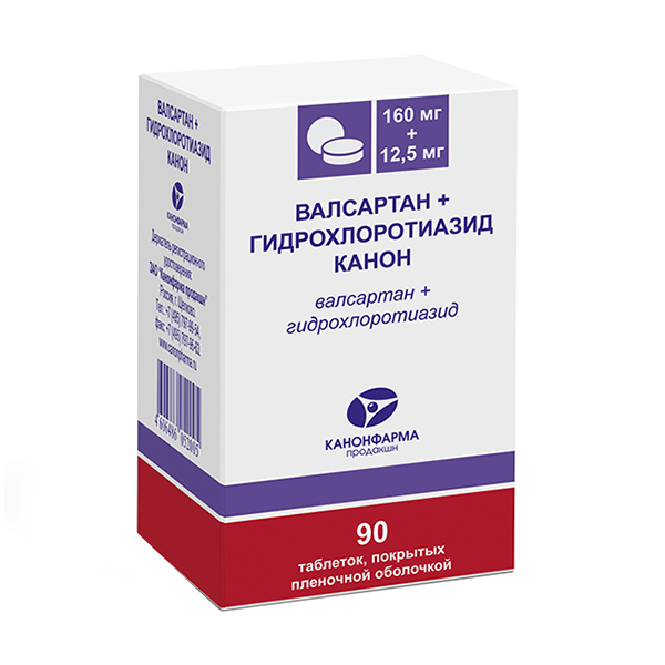 ВАЛСАРТАН таб п/об 160мг 90 шт. ВАЛСАРТАН таб п/об 160мг 90 шт.