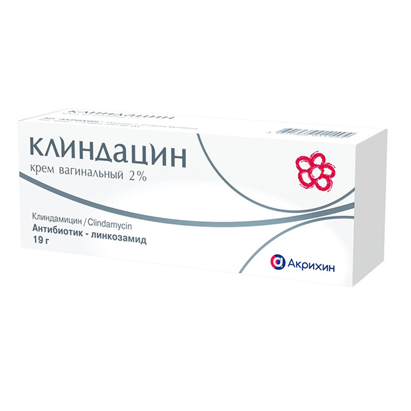 КЛИНДАЦИН крем ваг. 2% 20г