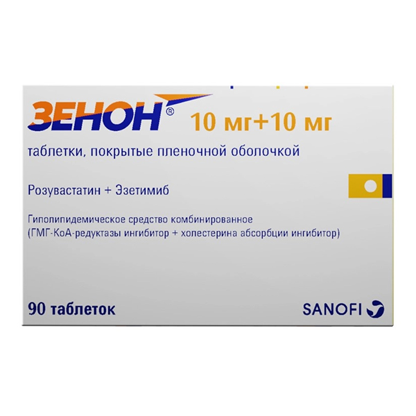 ЗЕНОН таб 10мг + 10мг 90 шт.