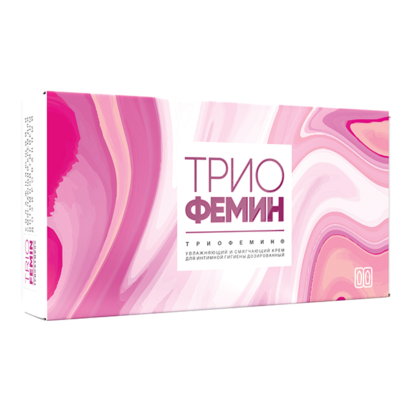 ТРИОФЕМИН крем д/интимной гигиены доз. n10