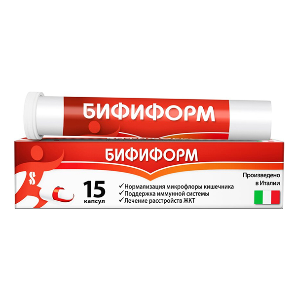 БИФИФОРМ капс. 15 шт.