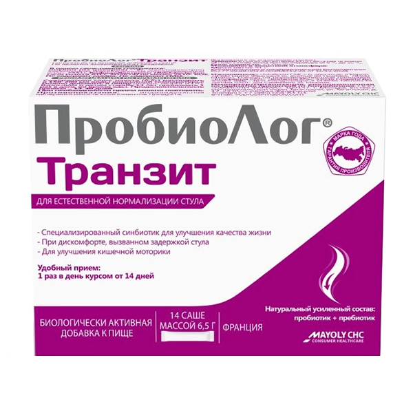 ПРОБИОЛОГ ТРАНЗИТ пор. (саше) 14 шт.