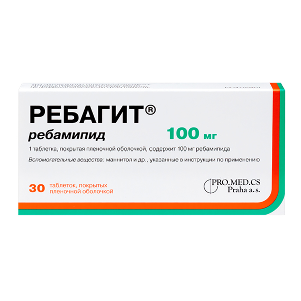 РЕБАГИТ таб п/об 100мг 30 шт.
