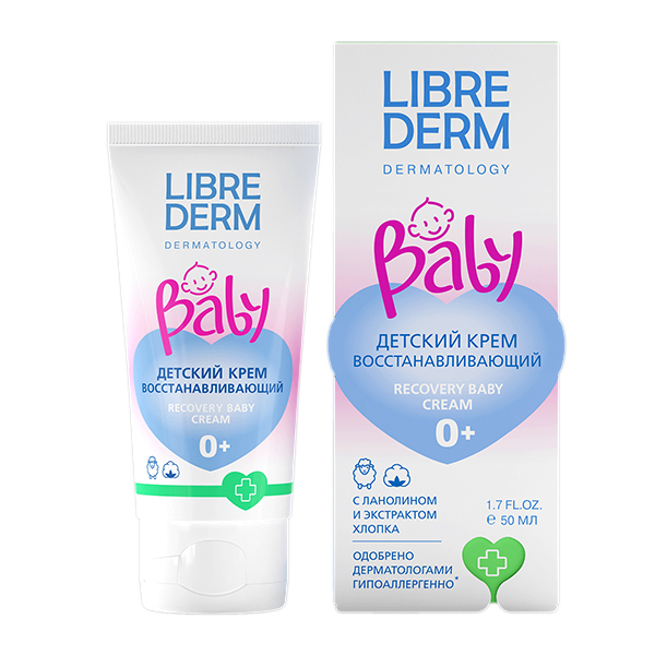 ЛИБРИДЕРМ (LIBREDERM) Беби крем детский восстанавливающий 50мл