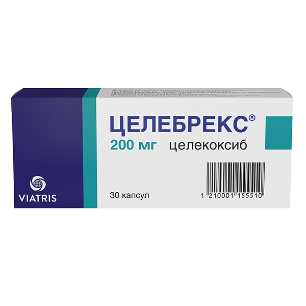 ЦЕЛЕБРЕКС капс. 200мг 30 шт.