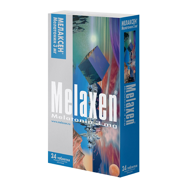 МЕЛАКСЕН таб п/об 3мг 24 шт.