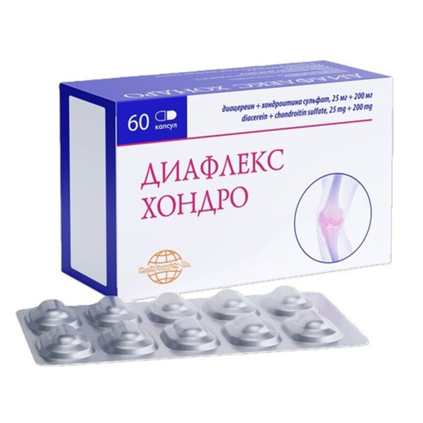 ДИАФЛЕКС ХОНДРО капс. n90