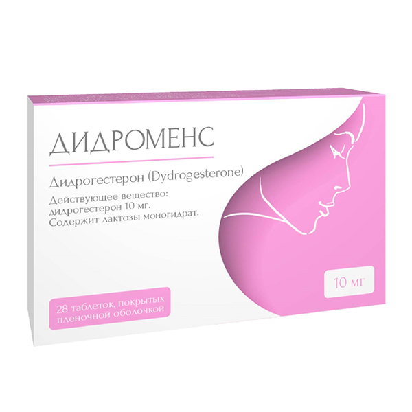 ДИДРОМЕНС таб п/об 10мг 28 шт.