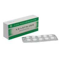 Анаприлин таб. 40мг №50 уп. конт. яч. пач. карт. (25x2)