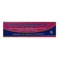 ЛИНИМЕНТ БАЛЬЗАМИЧЕСКИЙ ПО ВИШНЕВСКОМУ 40г