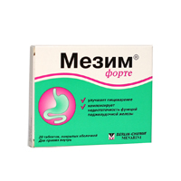 МЕЗИМ ФОРТЕ таб п/об 80 шт.