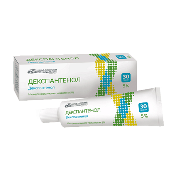 ДЕКСПАНТЕНОЛ мазь (туба) 5% 25г