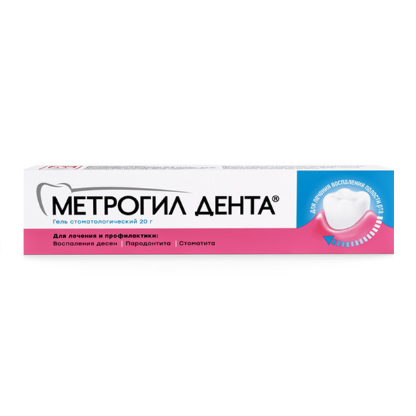 МЕТРОГИЛ ДЕНТА гель (туба) 20г