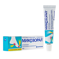 МИКОЗОРАЛ мазь (туба) 2% 15г
