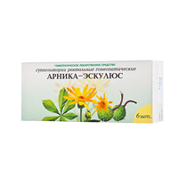 АРНИКА супп. рект. 6 шт. АРНИКА супп. рект. 6 шт.
