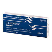 ТЕНОРИК таб п/об 50мг/12.5мг 28 шт.