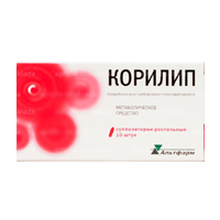 КОРИЛИП супп. рект. 10 шт.