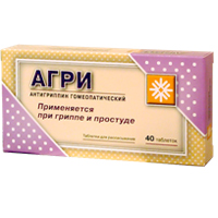 АГРИ таб взрослый 40 шт.