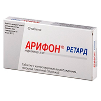 АРИФОН ретард таб п/об 1.5мг n30