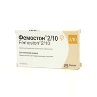 Фемостон 2 набор таб. п/пл. об. 10мг+2мг и 2мг №28
