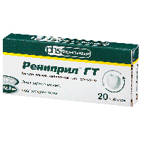 РЕНИПРИЛ ГТ таб 20 шт.