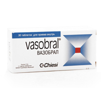 ВАЗОБРАЛ таб п/об 30 шт. ВАЗОБРАЛ таб п/об 30 шт.