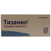 ТИЗАНИЛ таб 2мг 30 шт.