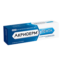 АКРИДЕРМ ГЕНТА крем (туба) 30г