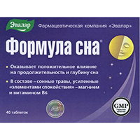 ФОРМУЛА СНА (БАД) Экспресс таб д/расс. 600мг 40 шт.