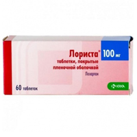 Лориста таб. п/пл. об. 100мг №30