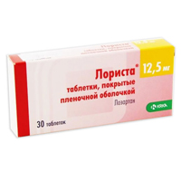 ЛОРИСТА таб п/об 12.5мг 30 шт.