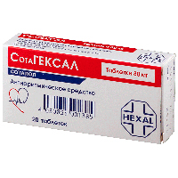 Сотагексал таб. 80мг №20