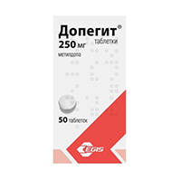 ДОПЕГИТ таб 250мг n50