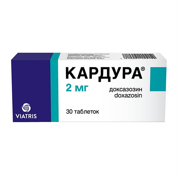 КАРДУРА таб 2мг 30 шт.