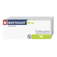 МЕРТЕНИЛ таб п/об 10мг 30 шт.