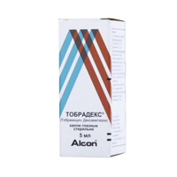 ТОБРАДЕКС капли гл. (фл.) 5мл