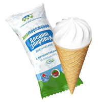 БИОМОРОЖЕНОЕ  Биофлай горький шоколад 45г (7)