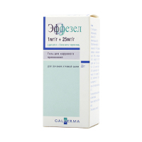 ЭФФЕЗЕЛ гель (туба) 1мг/г+25мг/г - 30г 1 шт.